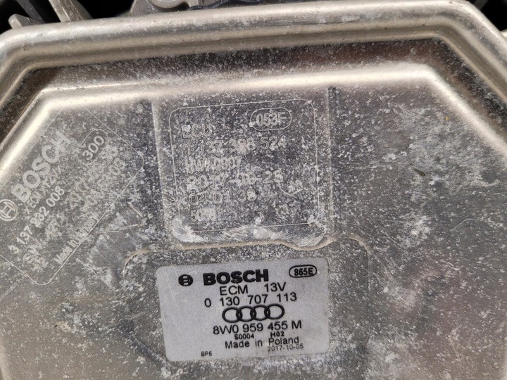 фото №12, Audi a4 b9 8w вентилятор радиатор двигатель