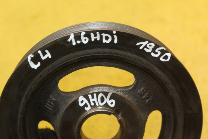 фото №8, Диск шків 9654961080k citroen c4 berlingo 1.6hdi