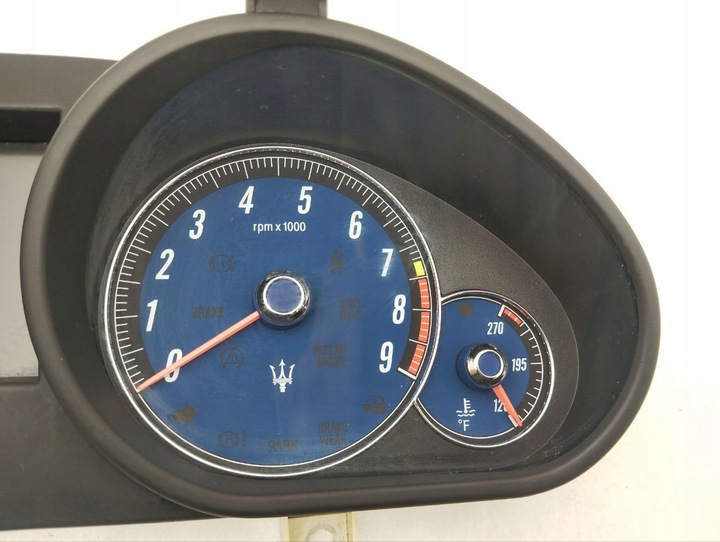 фото №9, Maserati quattroporte 2010 спідометр, прилади 249711