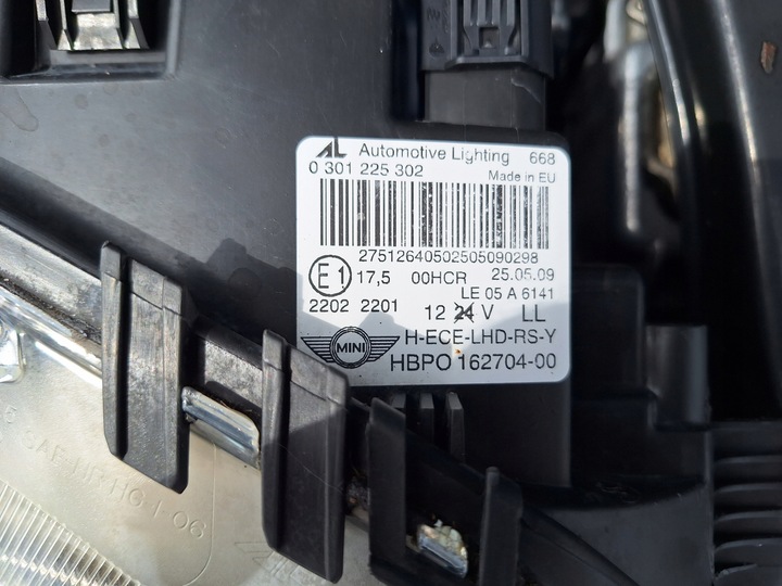 фото №14, Mini one cooper r56 r55 clubman бампер перед капот лампа крыло a93 06-10