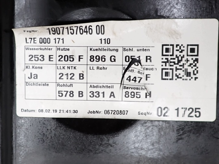 фото №14, Комплект радиатор основний  кондиционера вентилятор vw transporter t6 2.0d 19r