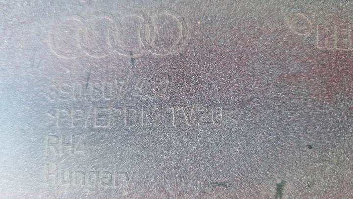 фото №10, Audi tt s-line рестайлінг бампер перед переднє 8s0807437