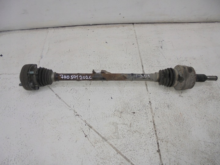 фото №1, Vw t5 transorter 1.9 2.5 tdi 4x4 полуось правая зад