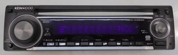 фото №1, Kenwood kdc-3034 автомагнітола (радіо, програвач) магнітола cd mp3