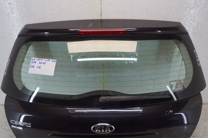 фото №5, Крышка багажника зад kia ceed i рестайлинг 1k hb