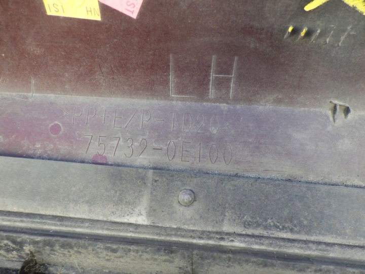 фото №3, Lexus rx rx330 75732-0e100 планка дверь левая задняя