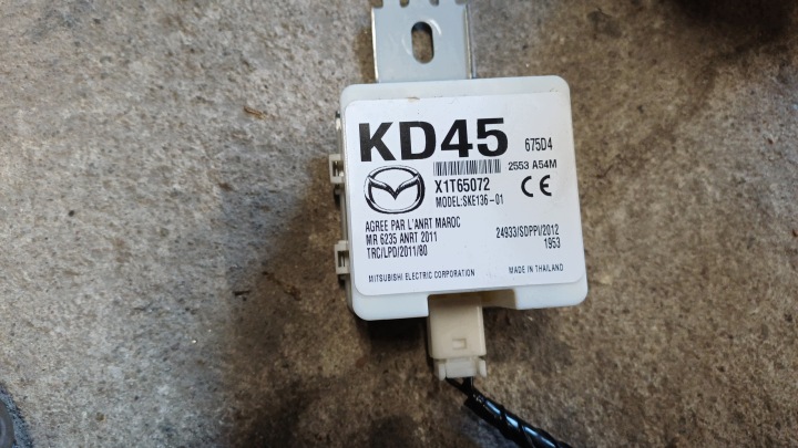 фото №7, Mazda 3 bm 13-19 2.2 d skyactiv блок керування  комп'ютер комплект sh7r188k2a