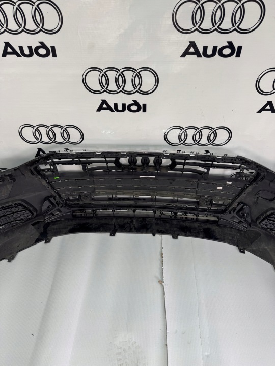 фото №7, Audi a6 c8 4k 2017-2023 бампер передний 4x pdc омыватель обычный хром edition