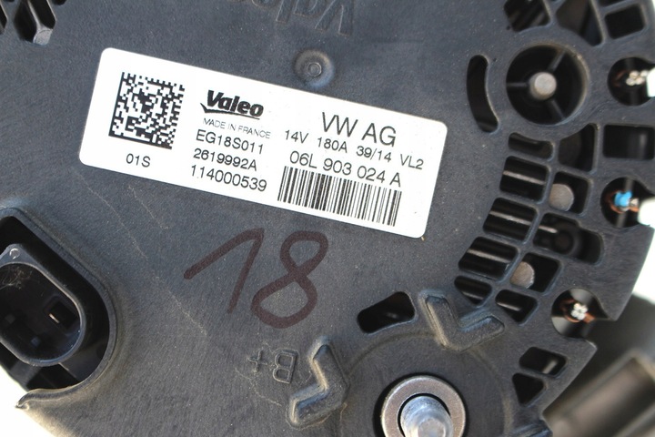фото №5, Vw audi генератор 06l903024a 06l903024f 06l903024ax 06l903024fx виробник