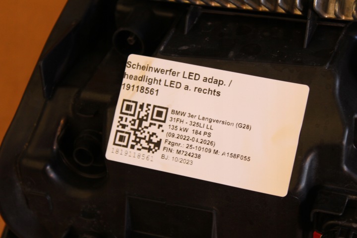 фото №15, Фара передня лампи перед комплект bmw 3 g20 lci led синій чорний