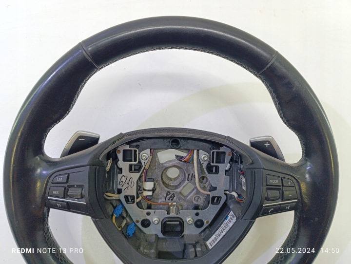 фото №5, Bmw f10 f11 руль мультифункция м-пакет лепестки