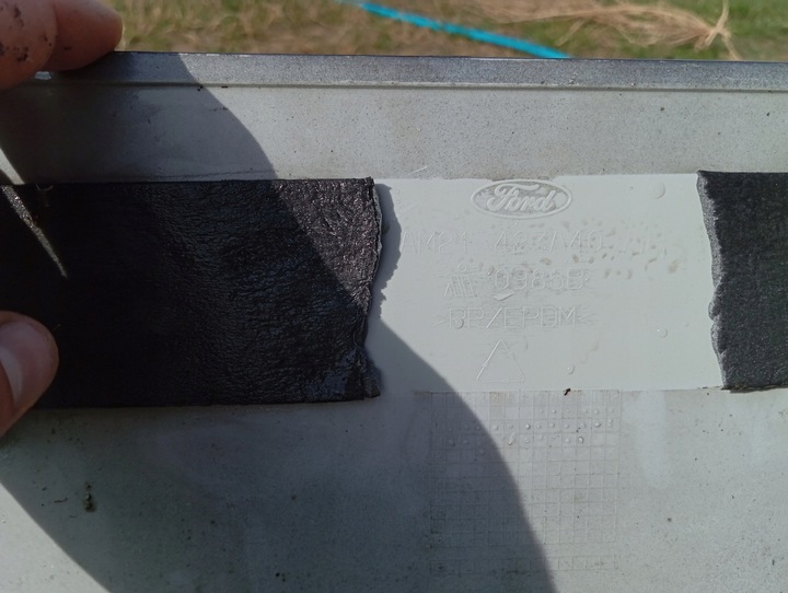 фото №16, Ford s-max mk1 рестайлинг mki планка накладка крышки зад задней 10- накладка пластик