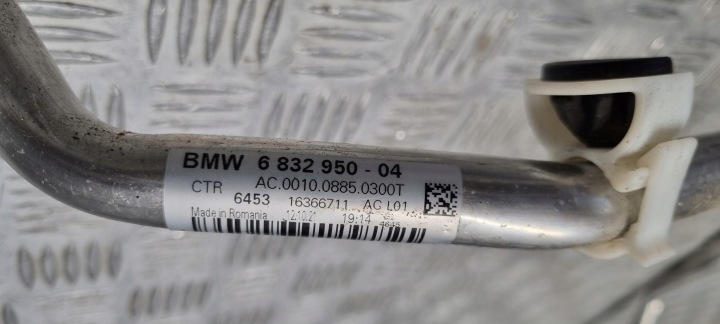 фото №11, Bmw f40 f44 труба трубка  шланг клімат кондиціонера 6832950 6832951