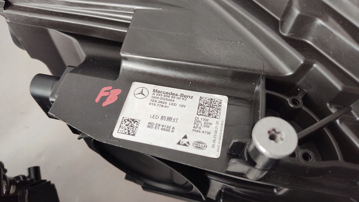 фото №11, Mercedes eqa eqb 243 повний led лівий правий фара лампа ліва права