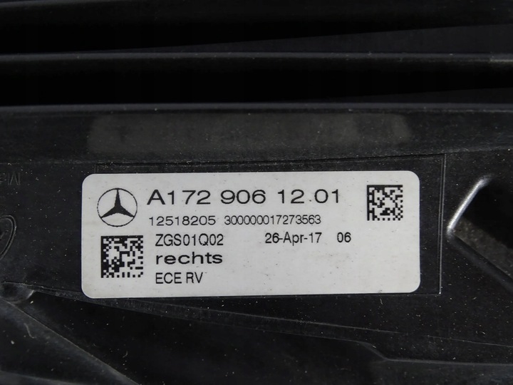 фото №7, Лампа перед передняя правая mercedes slc 172 w172