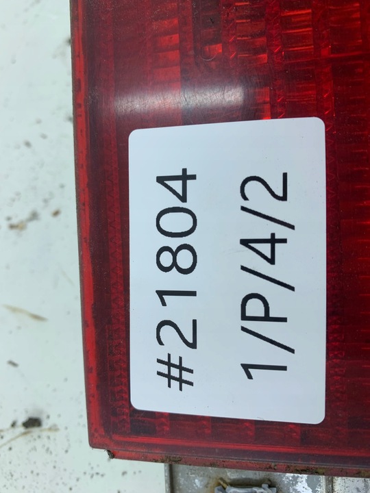 фото №8, Vw sharan mk1 рестайлинг лампа левая зад крышка накладка