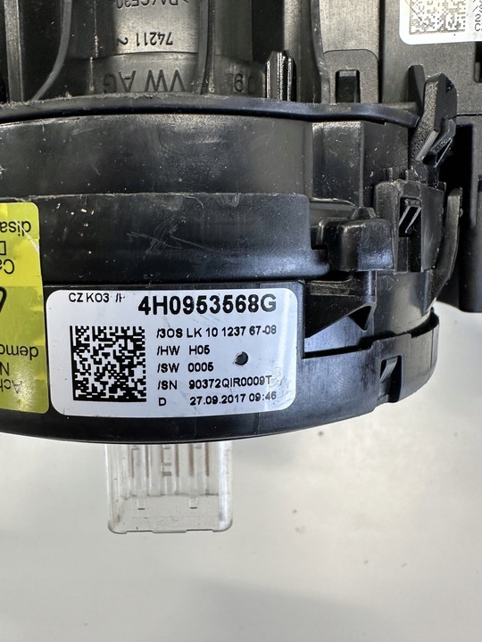 фото №6, Переключатель комбинированный лента audi 4h0907129m 4h0953568g 4h0953502n