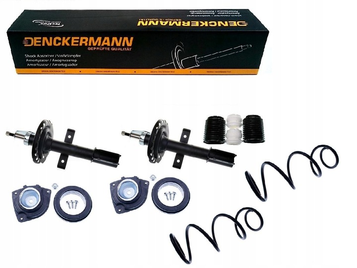 фото №1, Амортизатори пружини modus 1.4 1.6 2005- перед