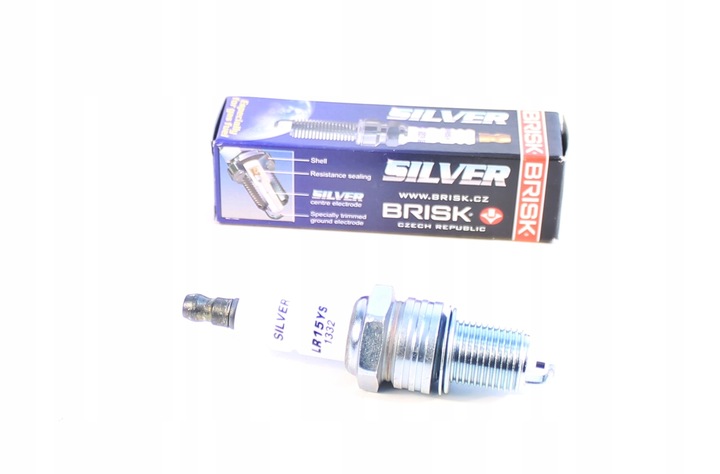 фото №4, Brisk свічка запалювання запалювання lr15ys срібний lpg