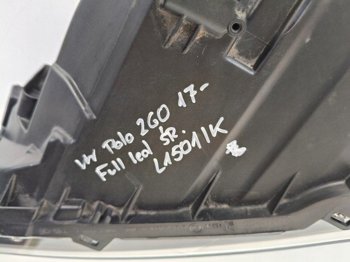 фото №10, Фара ліва фара vw polo 2g 2g0 17- повний led