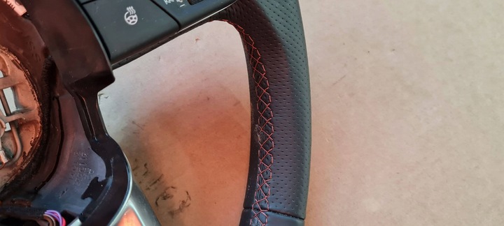 фото №10, Sq5 80a q5 рестайлинг руль с подогревом кожа sline лепестки 80a419091cn