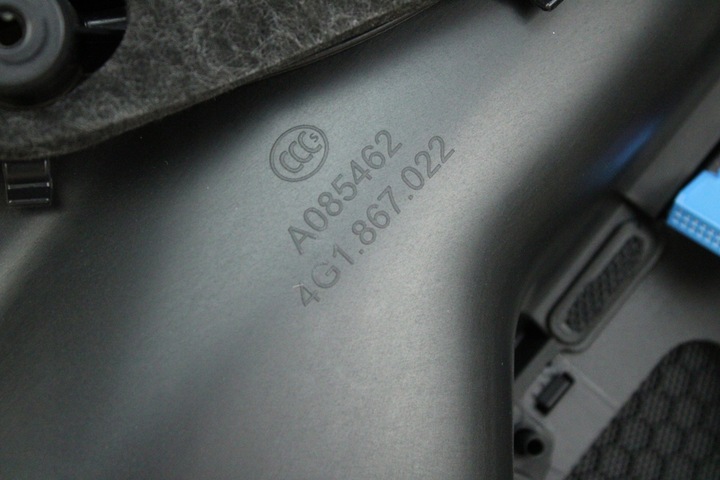 фото №10, Оригінальний боковина двері правий перед фоновий захист колонки audi a6 c7 рестайлінг sedan 38km