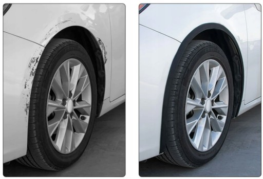 фото №12, Накладка планка защитная колёсная арка крыльев 6m x3cm