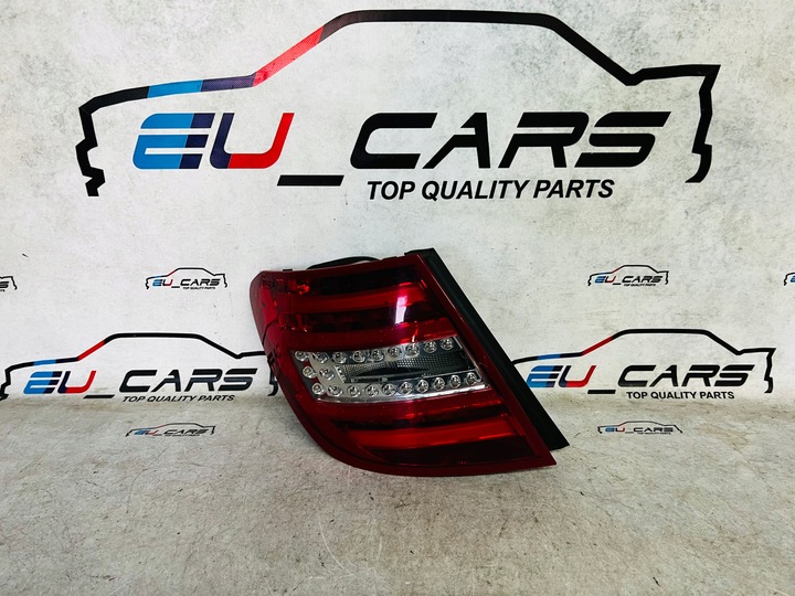 фото №2, Mercedes c клас w204 рестайлінг лампа ліва зад led