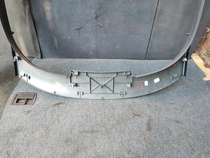 фото №8, Обивка ободок стёкла зад audi tt 8n 8n8867991 чёрная