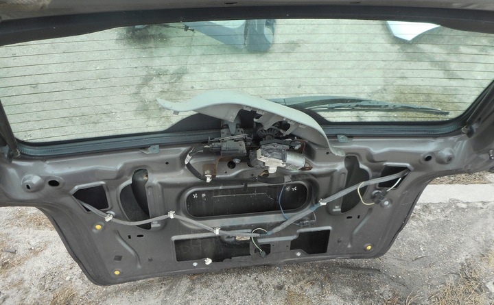 фото №8, Renault scenic i рестайлінг кришка багажника задня зад з скло