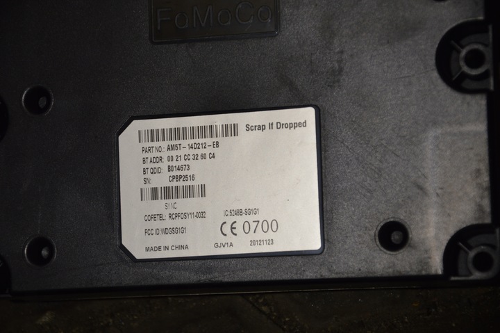 фото №2, Ford focus iii модуль блютуз am5t14d212eb