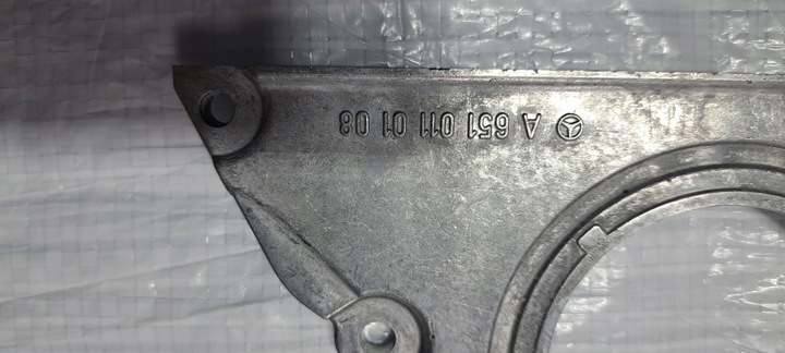 фото №3, Mercedes sprinter 906 2.2 cdi ущільнювач вала захист a6510110108