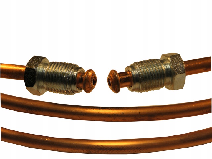 фото №1, Шланг тормозной медь наконечник. 10x1 90cm [22-0900]