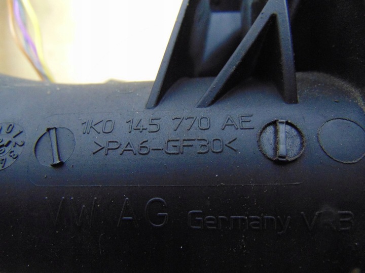 фото №9, Труба повітропровід повітря vw golf vi plus 1.6 tdi 1k0145770ae