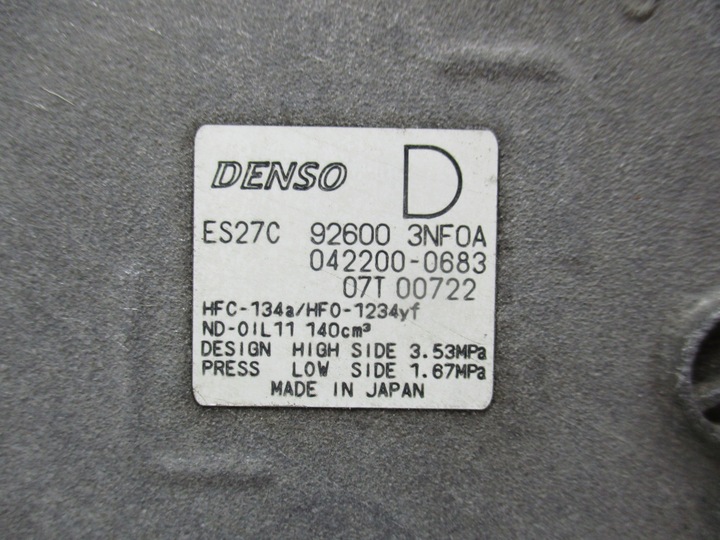 фото №9, E-nv200 14-21 компресор компресор кондиціонера 042200-0683