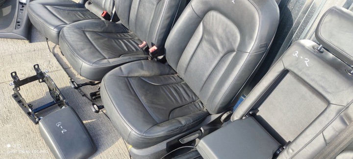 фото №12, Сидіння сидіння audi q5 8r шкіра комплект