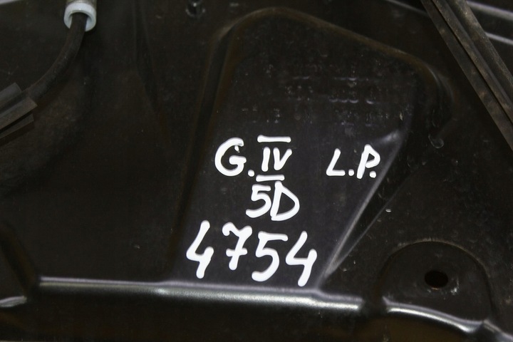 фото №8, Механизм подъемник стекло левый перед vw golf iv bora 1j4837729n