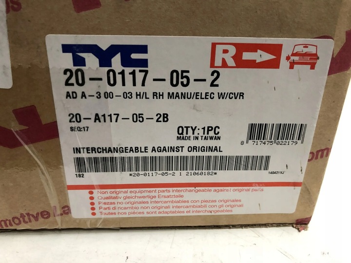 фото №6, Audi a3 8l 2000 лампа права