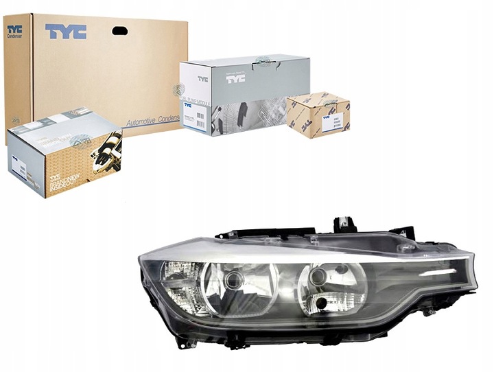 фото №1, Tyc фара h7 електричний з двигуном колір wk