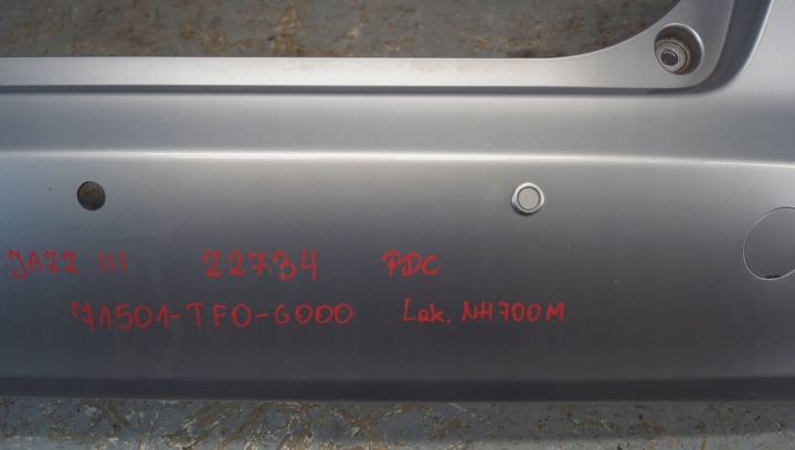 фото №7, Honda jazz iii бампер задній  pdc z2734