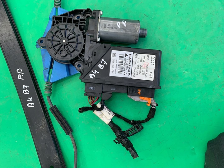 фото №7, Моторчик механизм стёкла правые переднее перед 8e1959802h audi a4 b7 04-08