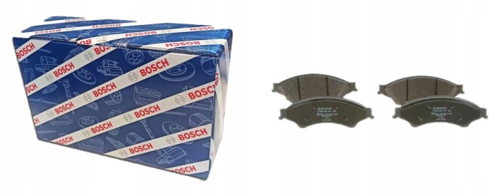 фото №16, Тормозные колодки тормозные перед bosch 0986494791 1723538 ford ranger 11