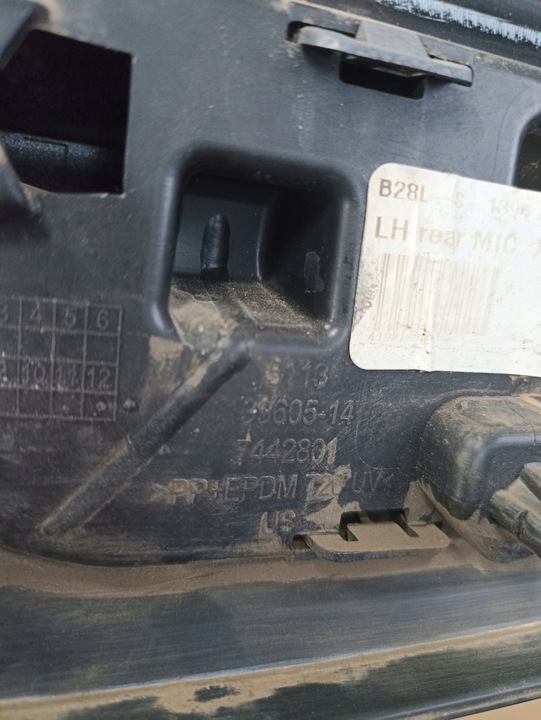 фото №10, Планка дверь левый зад bmw x4 g02 7442801