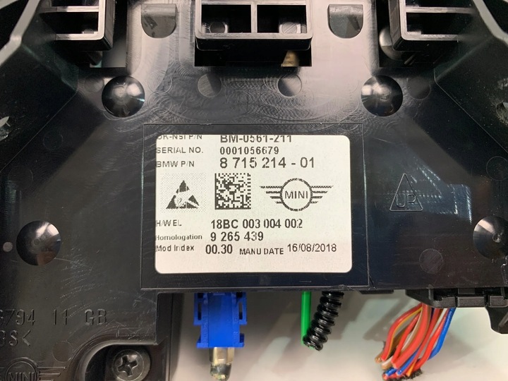 фото №5, Mini f54 f55 f56 f60 спідометр  прилади jcw 8715214