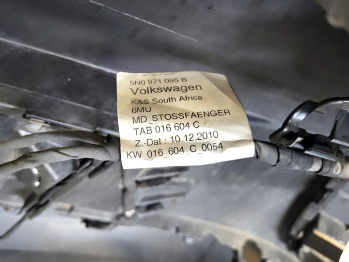 фото №11, Бампер перед vw tiguan i рестайлинг la1x 6xpdc оригинал
