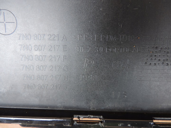 фото №16, Vw sharan 7n 2010 2011 переднее бампер