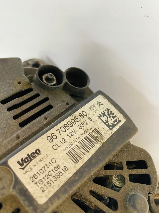 фото №3, Генератор 9670899580 peugeot citroen