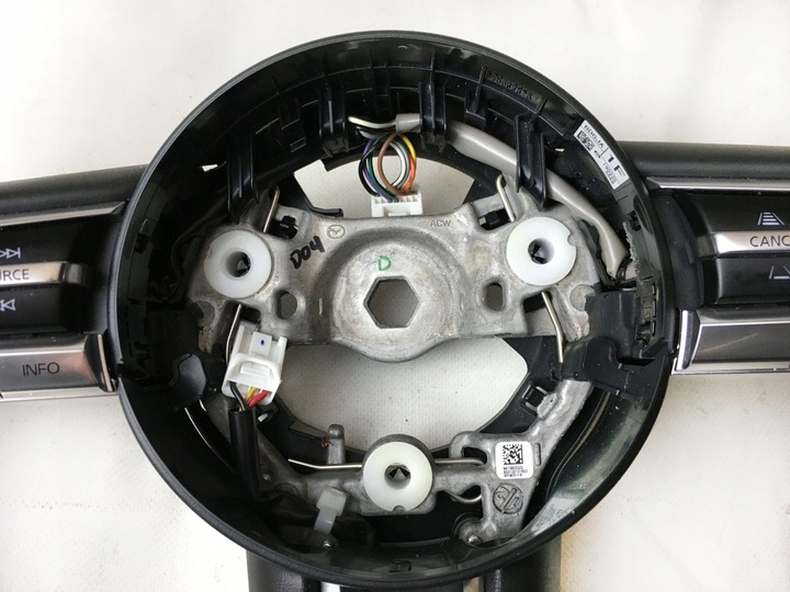 фото №5, Mazda 3 iv 19- руль мультифункция с подогревом usa