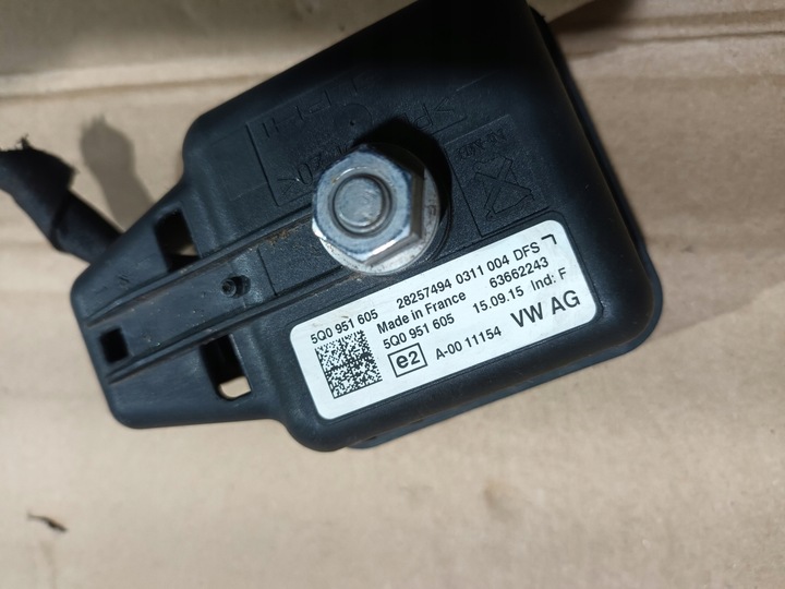 фото №3, Сирена сигналізації vw passat b8 golf vii 5q0951605