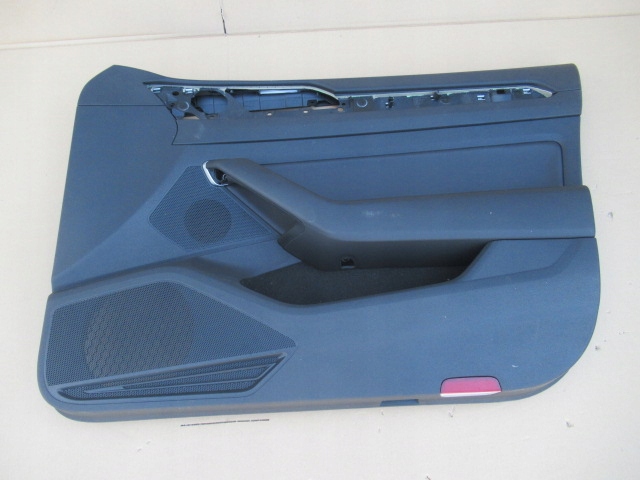 фото №1, Боковина оббивка двері правий перед шкіра vw arteon 3g8